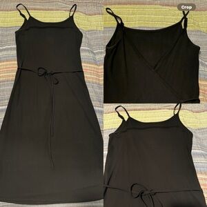 🇫🇷 KOOKAI Elegant Back Wrap Dress Ballerina Style